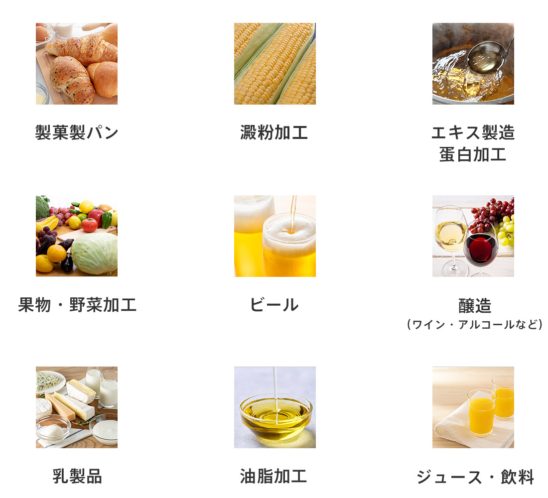 食品への酵素応用